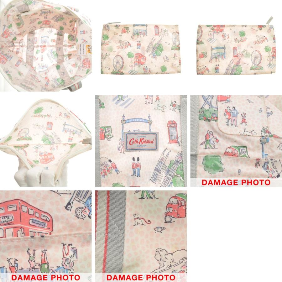 Cath Kidston（キャス・キッドソン） 2WAY ピクチャー ボストンバッグ 