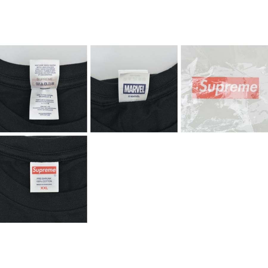 Supreme（シュプリーム） 26SS Spider Man Tee Black スパイダーマン