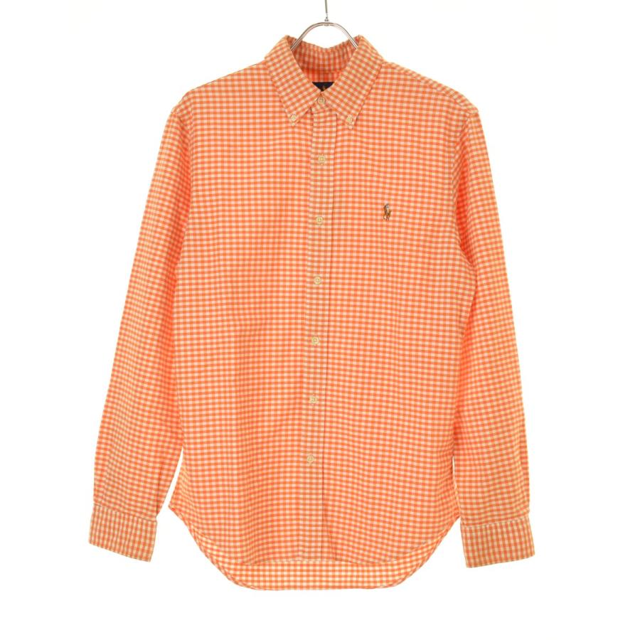 美品✨ラルフローレン ギンガムチェック ボタンダウンシャツ SLIM FIT POLO RALPH LAUREN（ポロ・ラルフローレン） RALPH LAUREN / ラルフ