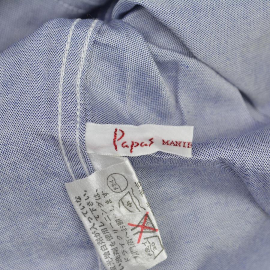 PAPAS / パパス D0491FB27 オックスフォードボタンダウン 長袖シャツ