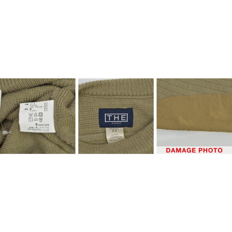 【THEUNION】TF00327 THE FABRIC長袖ニットセーター THE UNION / ザ ユニオン TF00327 FABRIC 長袖ニットセーター