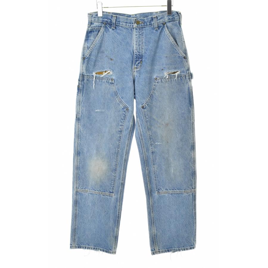 carhartt B73-DST ダブルニー　デニム　ジーン Carhartt（カーハート） B73 DST ダブルニー デニムパンツ : ブランド