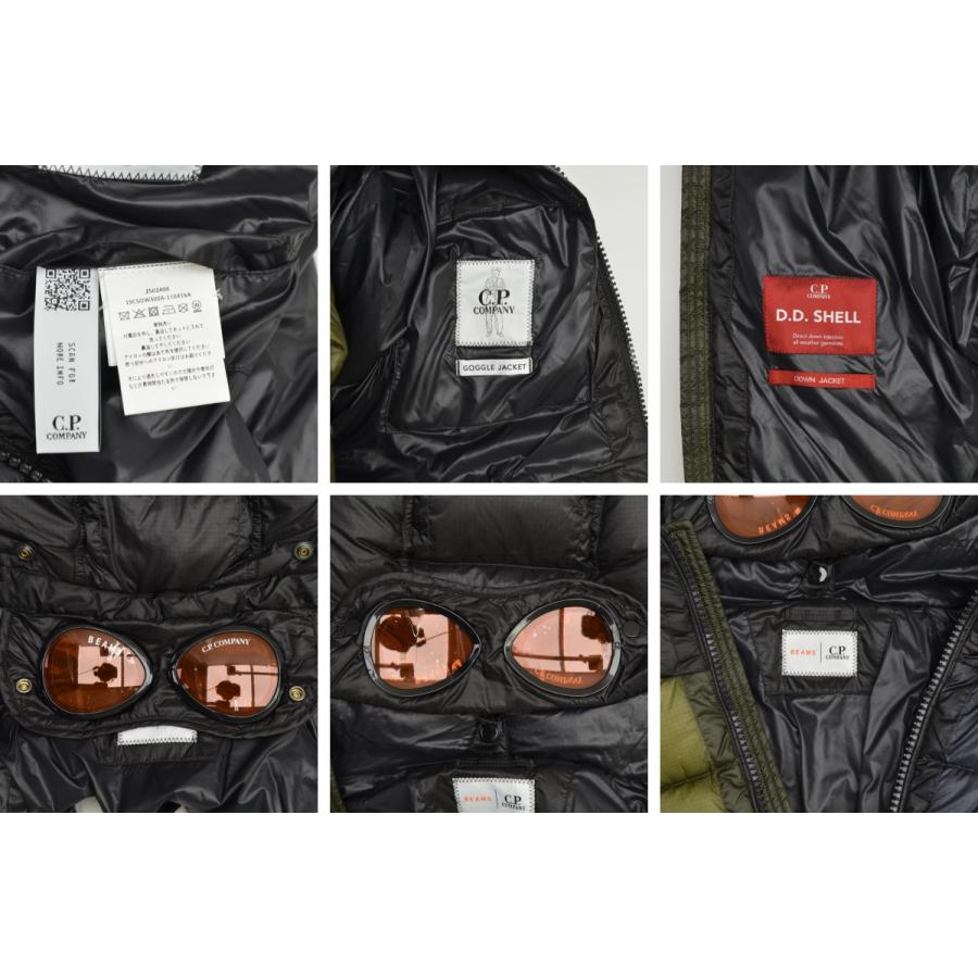 C.P.COMPANY × BEAMS / C.P.カンパニー × ビームス 25AW D.D. Shell Goggle Down Jacket ゴーグル ダウンジャケット_2