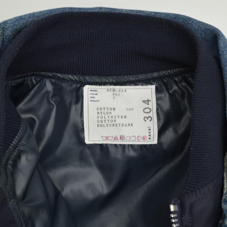 sacai（サカイ） 26SS SCM-304 Denim x Nylon Twill Jacket ナイロン