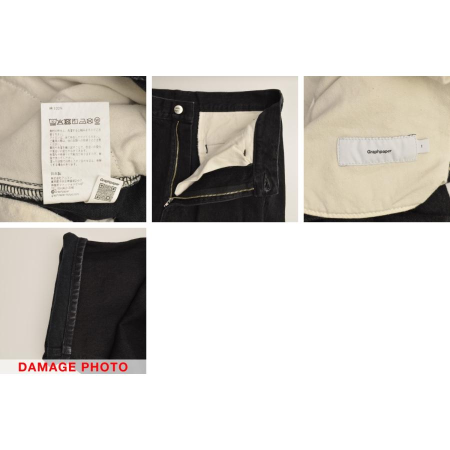 グラフペーパー26ss デニム新品未使用 Graphpaper / グラフペーパー 26SS GU261-40060RB Selvage Denim Two