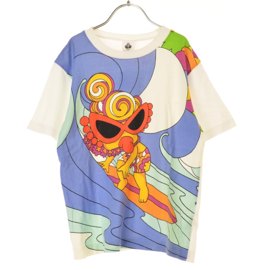 HYSTERIC MINI（ヒステリックミニ） サーフィン プリント 半袖Tシャツ