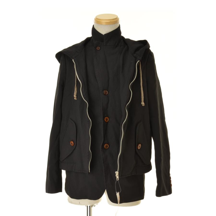 【希少】26SS コムデギャルソンオムドゥ　エステル縮絨ミリタリーパーカー COMME des GARCONS HOMME DEUX / コムデギャルソン オムドゥ 26SS