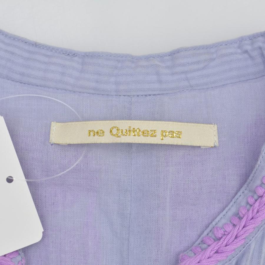 ne QUITTEZ pas / ヌキテパ 010431GX3 Chikan Embroidery Panel Dress