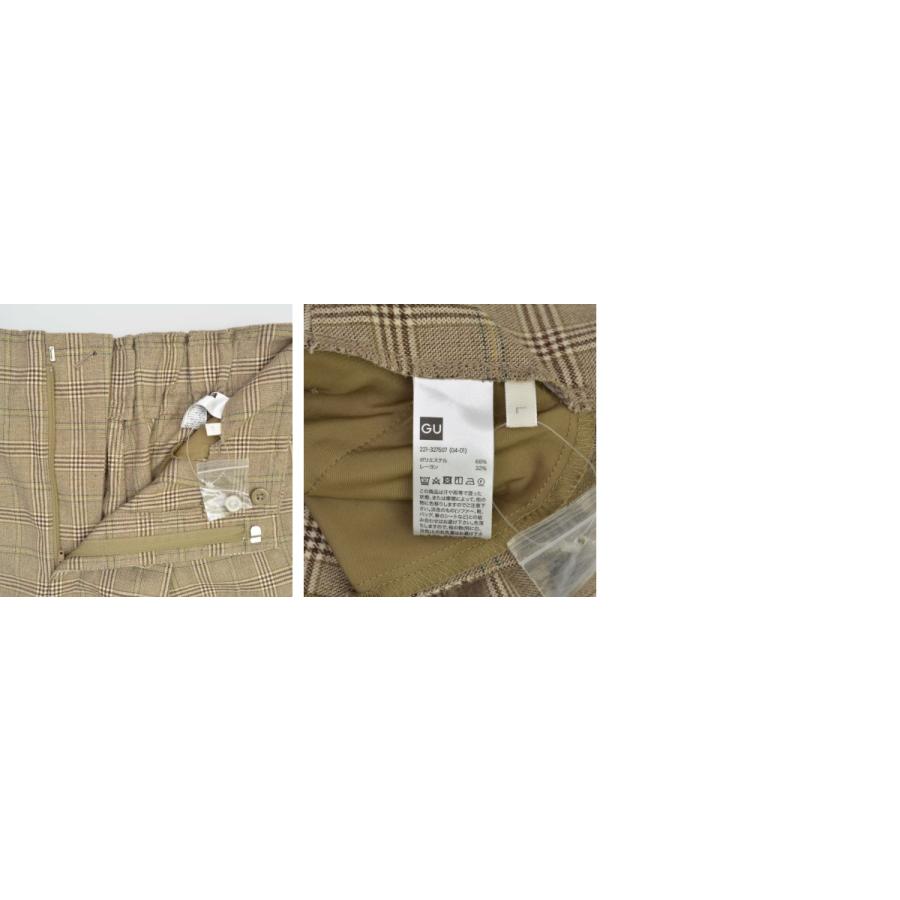 GU / ジーユー チェック パンツ : ブランド古着の買取販売カンフル