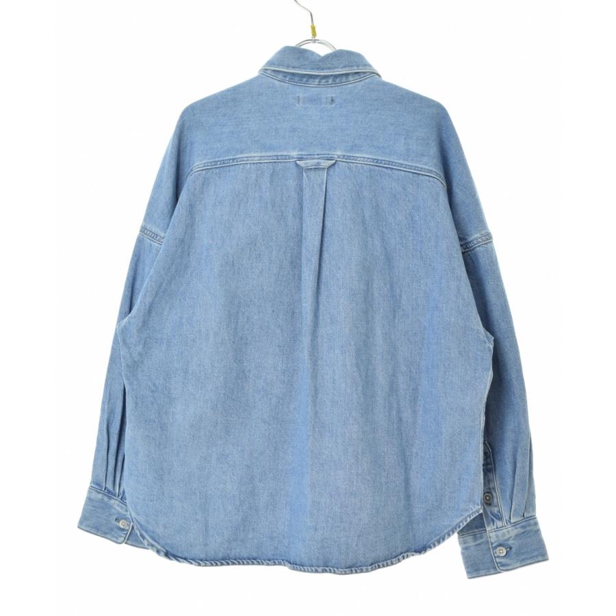 ユニクロ（UNIQLO） C デニムリラックスシャツ ユニセックス デニム