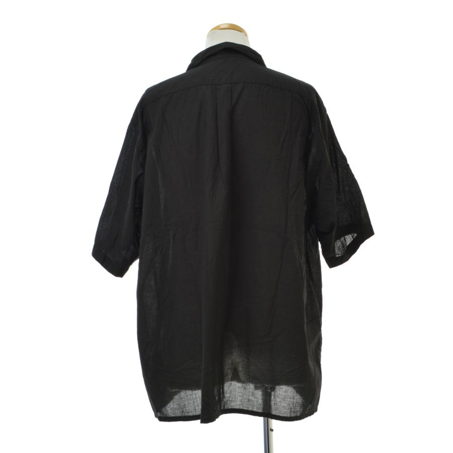 COMOLI / コモリ 26SS D01-02011 KHADIコットン 半袖オープンカラー