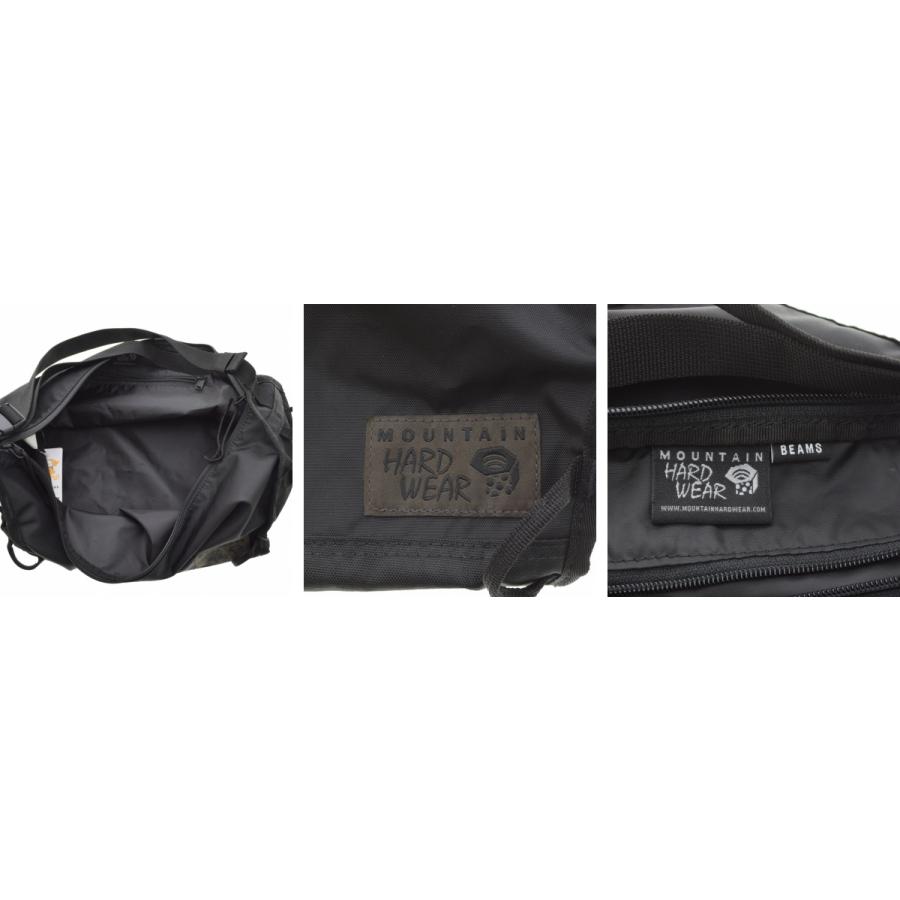 PORTER × BEAMS 別注HARD WEARナイロンショルダーバッグ　黒 MOUNTAIN HARD WEAR × BEAMS / マウンテンハードウェア ビームス 別注