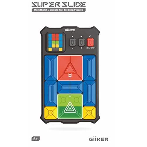 ギーカー Giiker スーパースライド 日本語説明書付き 脳トレ 知育 ポータブルスライドパズルゲーム 知育玩具 春早割 Themtransit Com