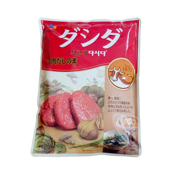 ダシダ CJ FOODS 牛肉 1000g (1kg) 大袋 牛肉だしの素 韓国調味料 : 食品のネットスーパー・さんきん - 通販 ...