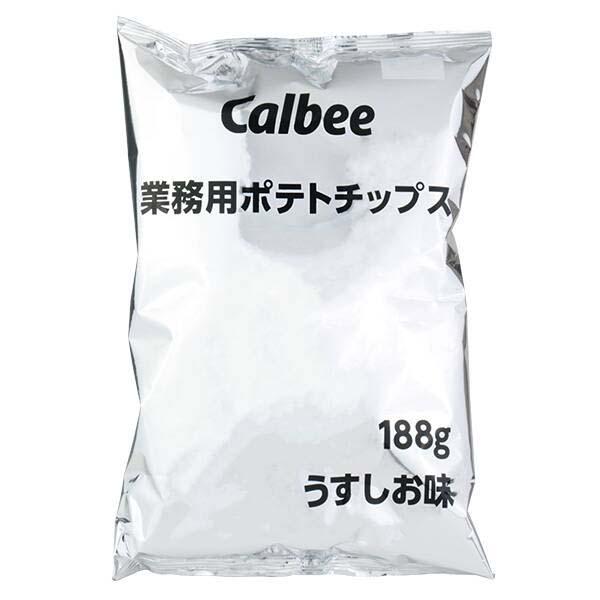 カルビー（Calbee） 業務用 ポテトチップス うすしお味 188g 1箱 6袋入