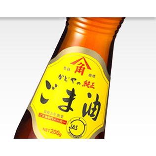 かどや製油 かどや 金印 純正 ごま油 200g : 食品のネット かどや製油 かどや 金印 純正 ごま油 200g : 食品のネット