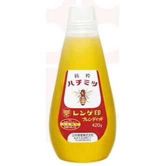 日本蜂蜜 レンゲ印 ハチミツ 410g｜kani