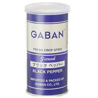 GABAN（ギャバン） ブラックペッパー グラウンド 缶100g : 食品の 