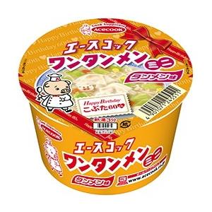 エースコック ミニワンタンメン タンメン味 1箱12食｜kani