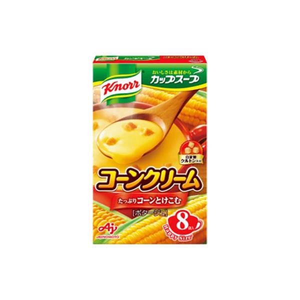 Ajinomoto クノール カップスープ コーンクリーム 8袋入 : 食品の