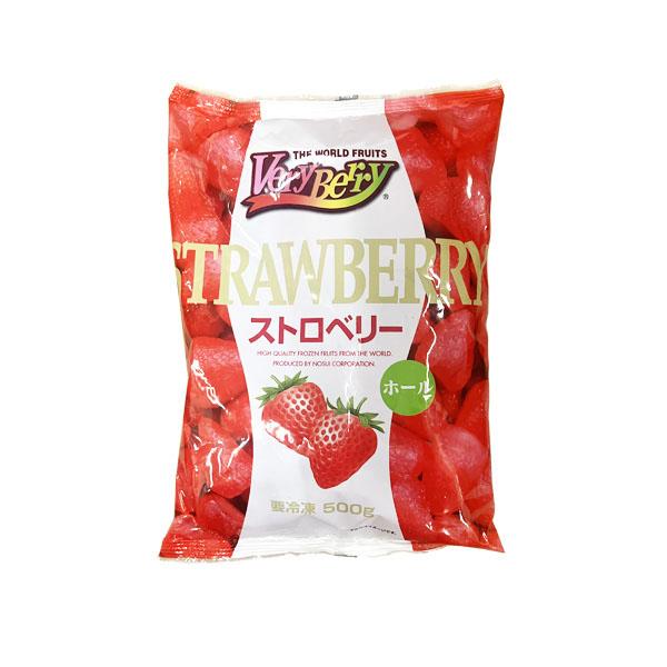 nosui ノースイ ストロベリー(ホール) 冷凍 いちご 500g : 食品の