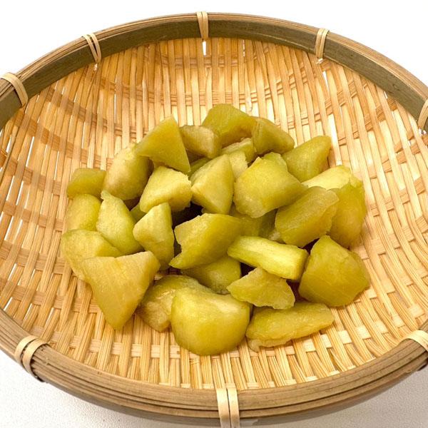 ジェフダ（JFDA） そのままOK! 蒸しなす 皮むき ミニカット 500g