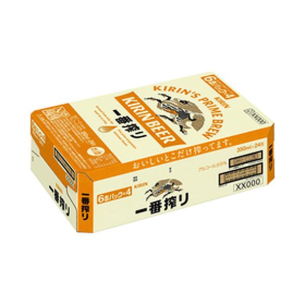 キリン 一番搾り 350ml 1箱(24本入) キリンビール : 食品のネット