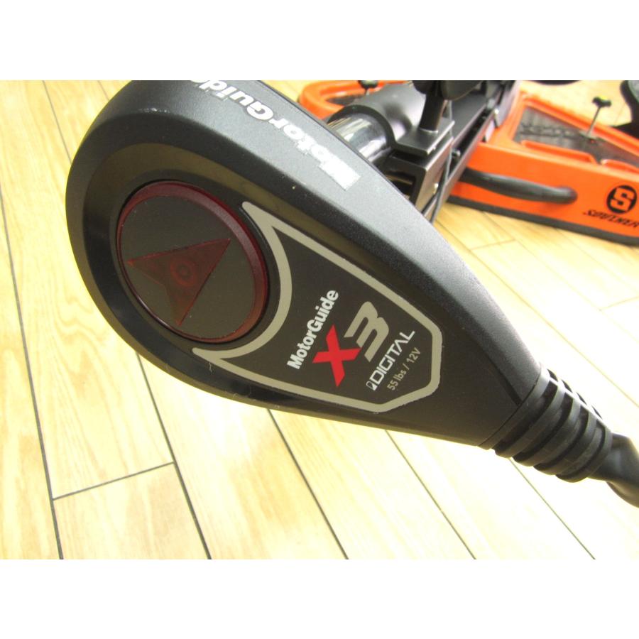 USED モーターガイド X3−55V+サウザーバウデッキセット ＊発送は 