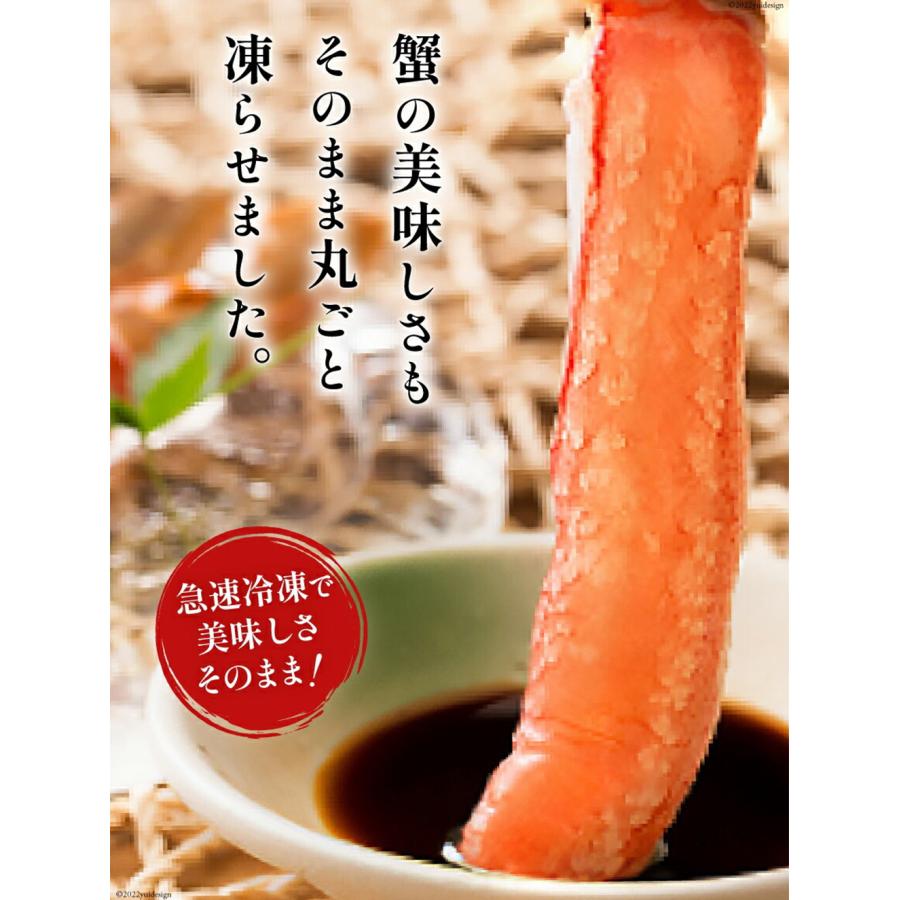 かに カニ 蟹 ずわいがに 棒 ポーション 総重量 500g ( 正味重量 375g )  500gあたり20本〜30本入り かにしゃぶ しゃぶしゃぶ 母の日 父の日 プレゼント ギフト｜kanipara｜03