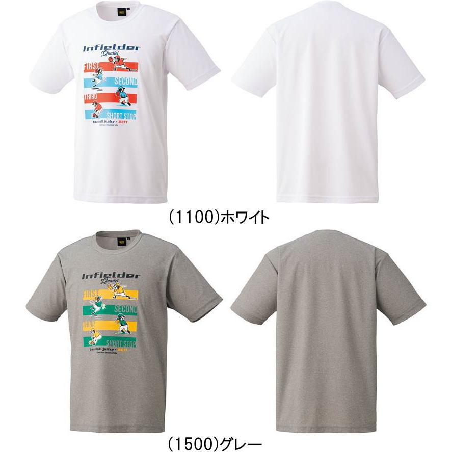 ゼット（ZETT） メール便無料 ベースボールジャンキー 半袖 Tシャツ