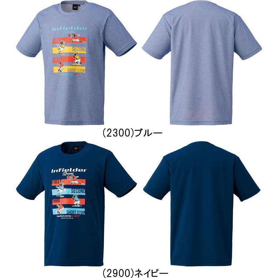 ゼット（ZETT） メール便無料 ベースボールジャンキー 半袖 Tシャツ