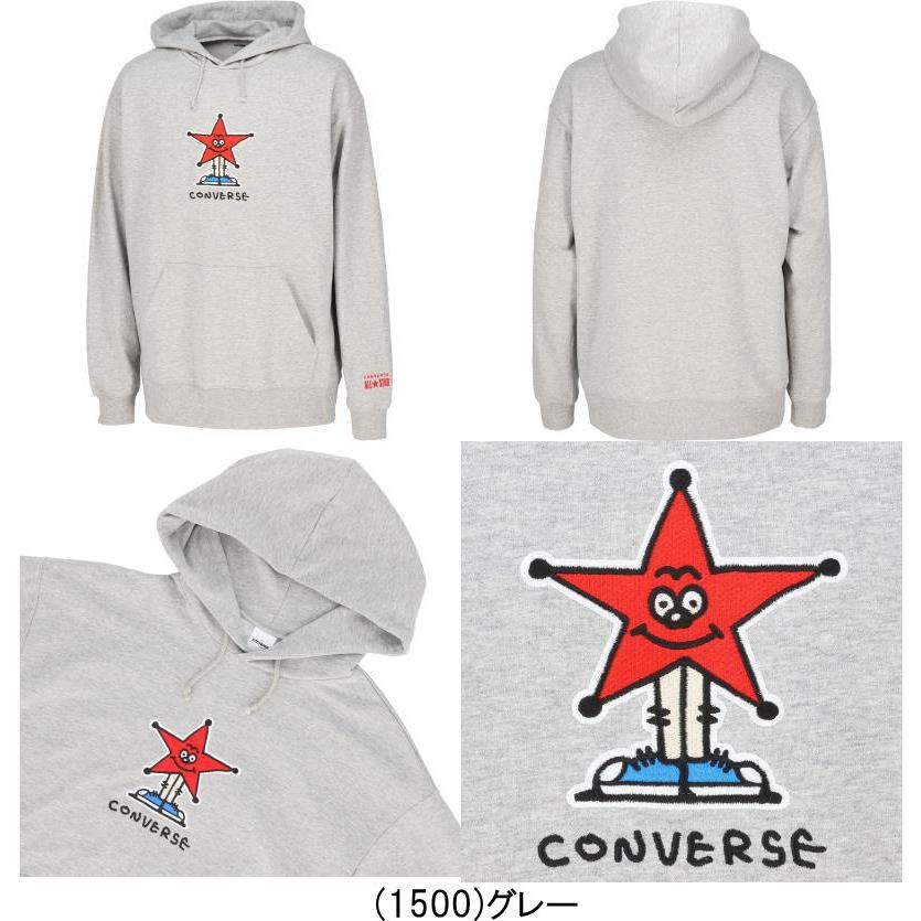 CONVERSE（コンバース） メンズ スウェットパーカー + パンツ スソ