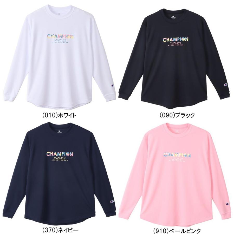 メール便無料 チャンピオン レディース ロングスリーブ Tシャツ 長袖