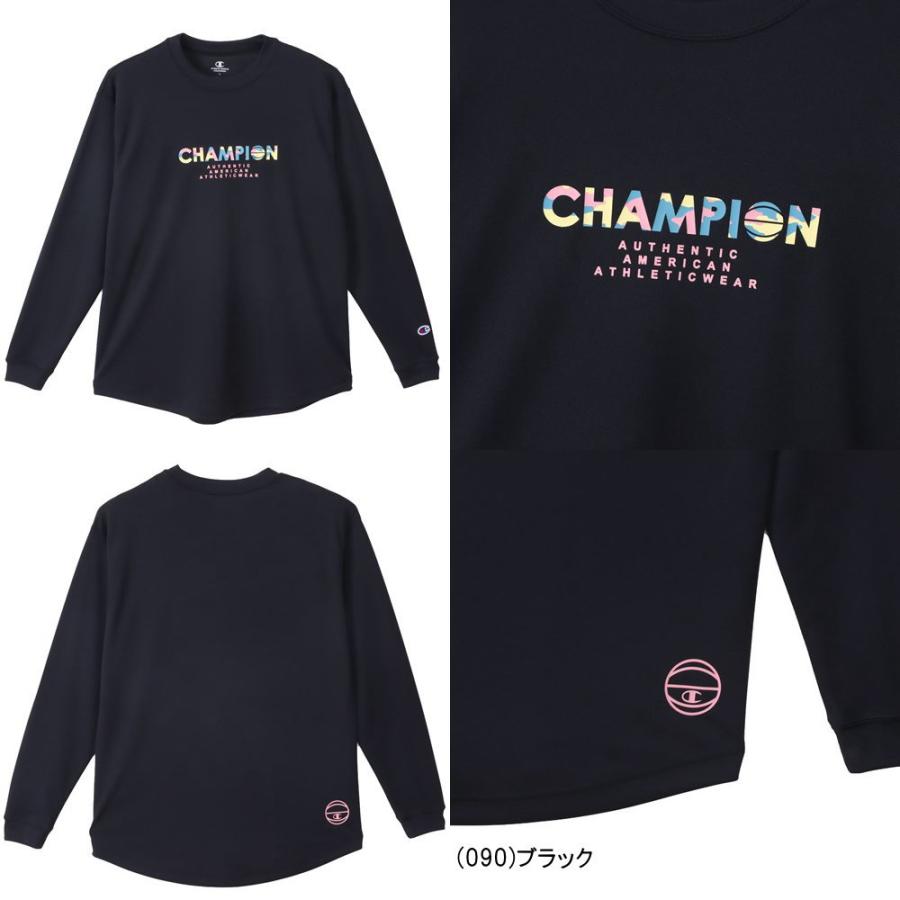 メール便無料 チャンピオン レディース ロングスリーブ Tシャツ 長袖