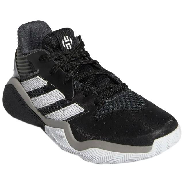 アディダス バッシュ ジュニア 子供用 Harden Stepback Ef9905 コアブラック グレーシックス フットウェアホワイト バスケット シューズ ミニバス Adidas Ef9905 カニエスポーツ 通販 Yahoo ショッピング