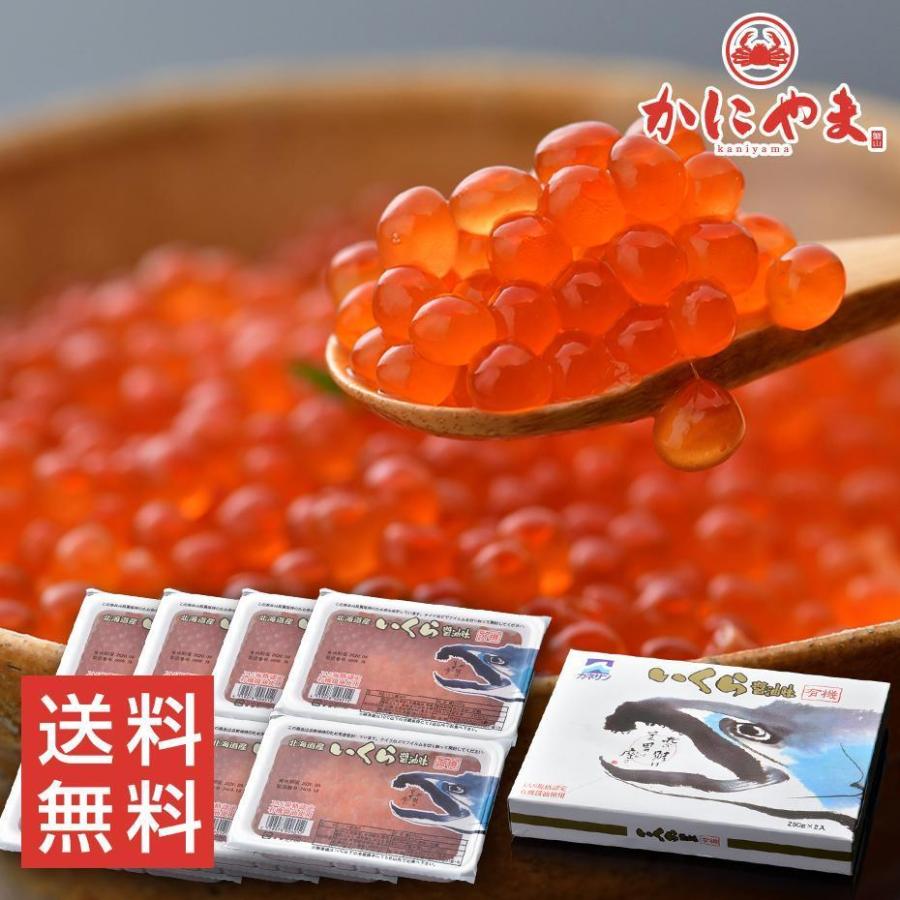 カネサン佐藤水産 いくら醤油漬け 500g 250g 2 4 超歓迎