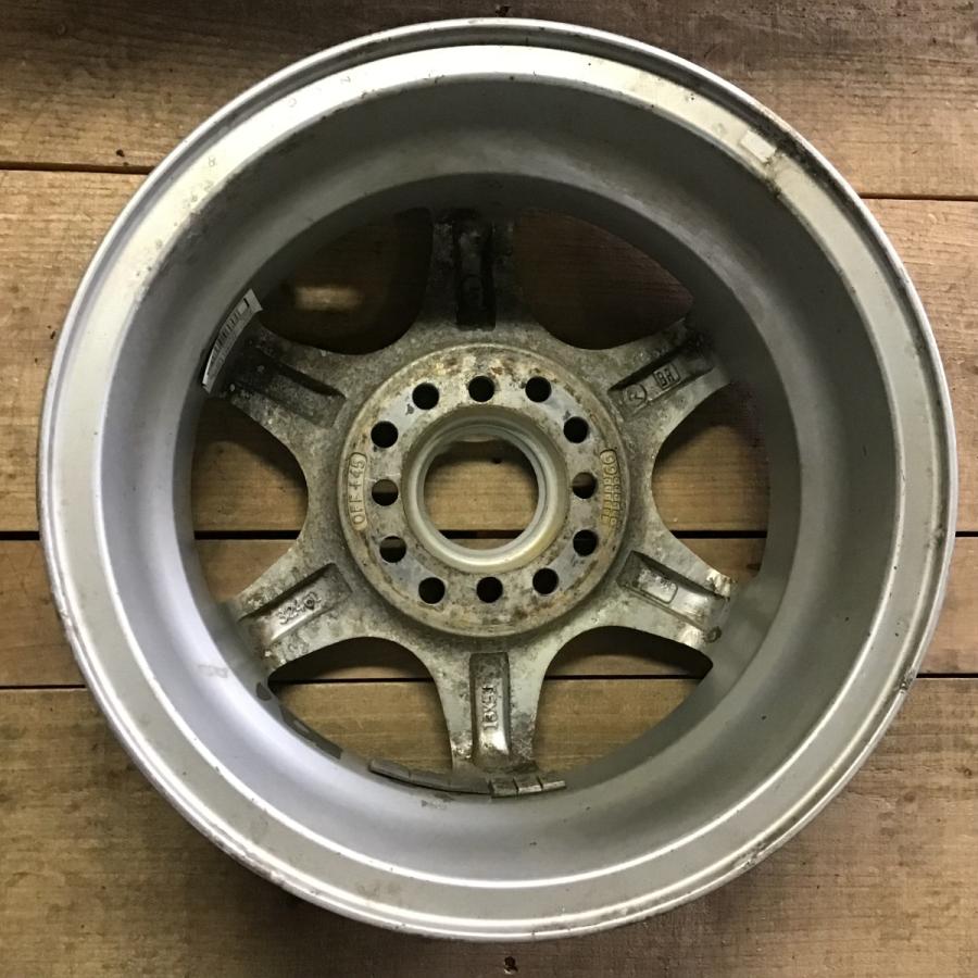 アルミ ホイール 13インチ 4本 社外 12穴 13×5J OFF +45 PCD 100 110 