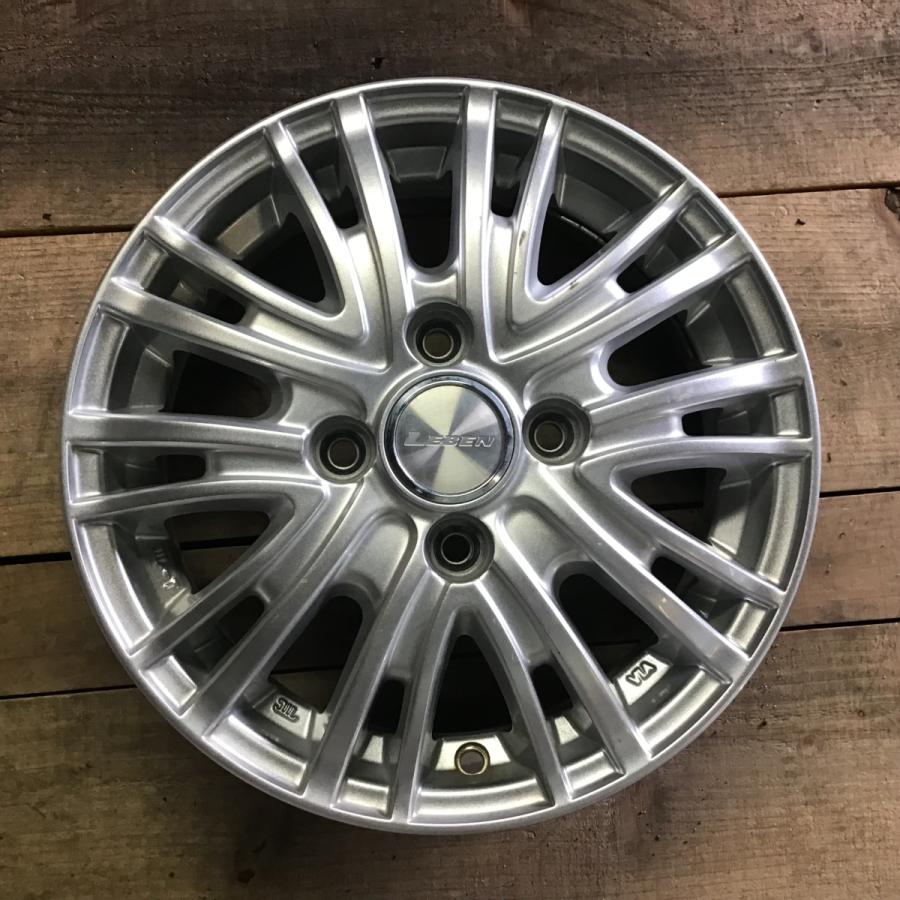 アルミ ホイール 13インチ 4本 LEBEN 社外 4穴 13×4,00B IS 45 PCD 100 