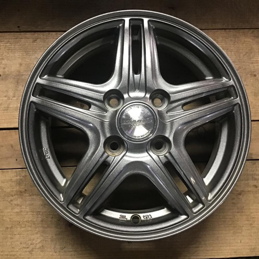 アルミ ホイール 13インチ 4本 WAREN 社外 13×4,00B 4穴 INSET 43 PCD