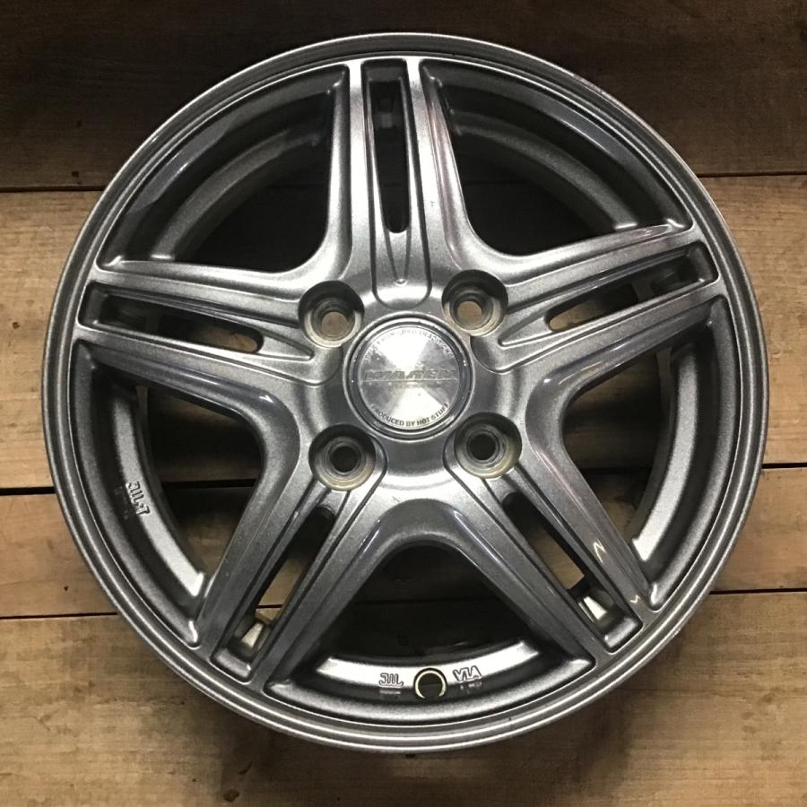 アルミ ホイール 13インチ 4本 WAREN 社外 13×4,00B 4穴 INSET 43 PCD