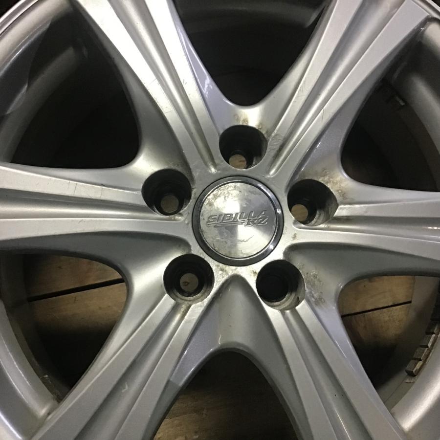 アルミ ホイール 15インチ 4本 SIBILLA RZ 社外 15×6J ET 43 5穴 PCD 