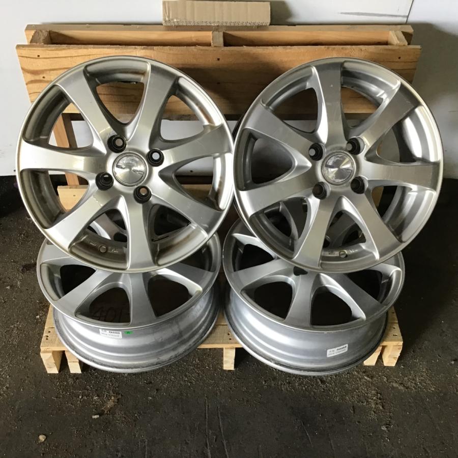 アルミ ホイール 14インチ 4本 PRD 社外 14×5,5J 4穴 ET 38 PCD 100