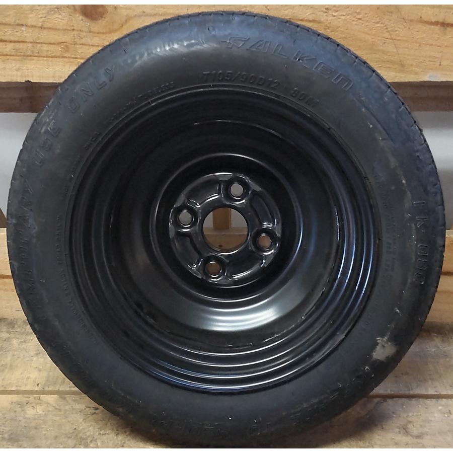 ダイハツ（DAIHATSU） スペアタイヤ 1本 ムーブ カスタム X L160S 2004