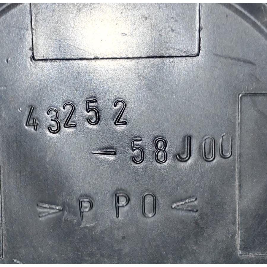 スズキ ホイール センターキャップ 1個 純正 43252-58J00 中古 スズキ ホイール センターキャップ 1個 純正 43252-58J00 中古