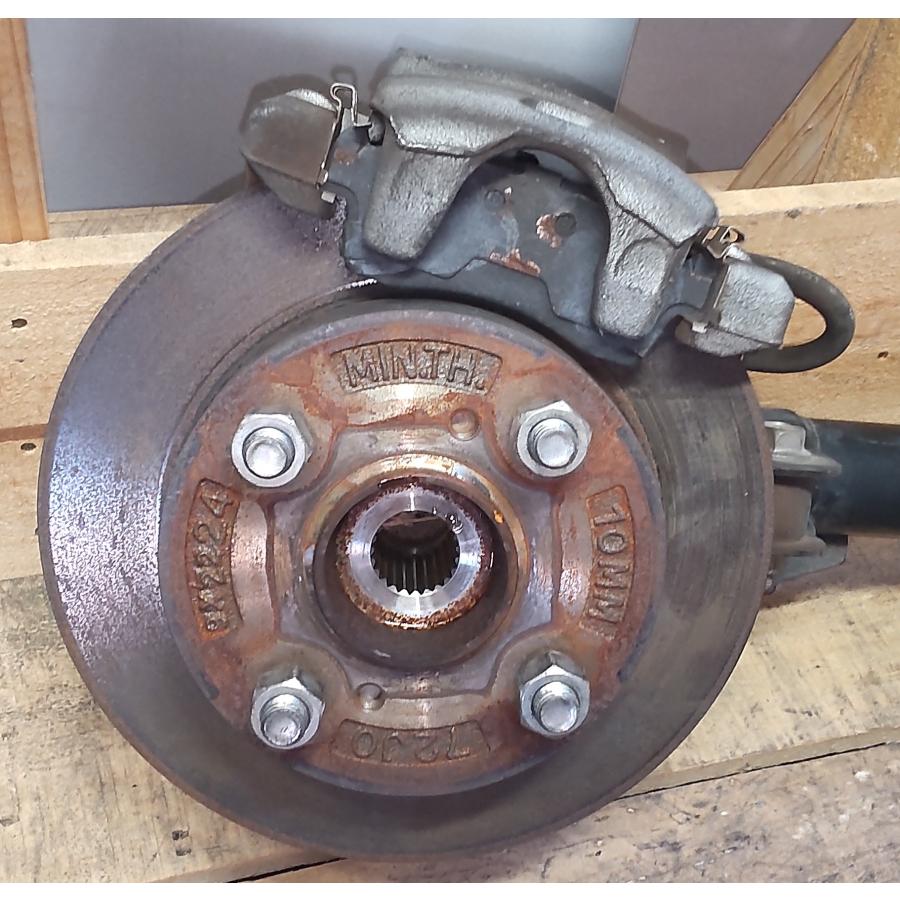 アルト 左 フロント ストラット ナックルハブ付 スズキ 誕生30周年記念