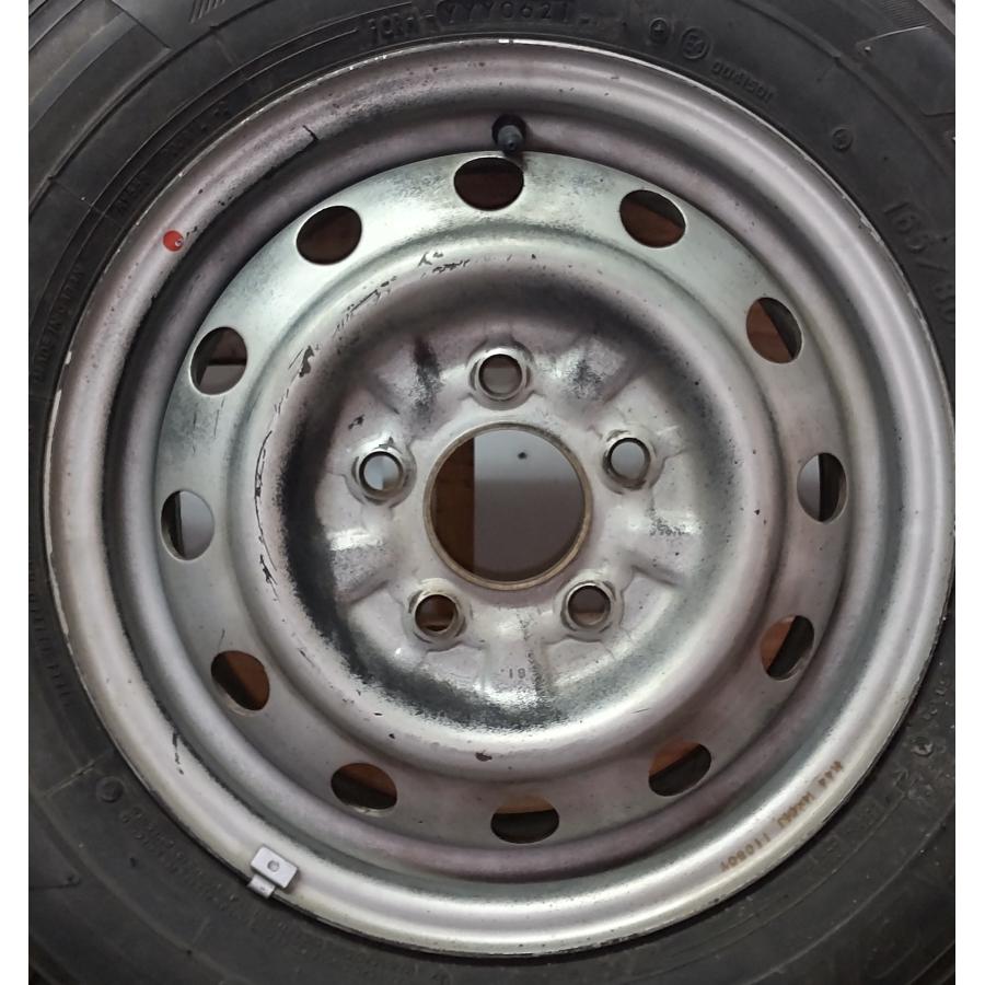 BluEarth ノーマル タイヤ スチール ホイール 1本 165/80R14 97/95N LT