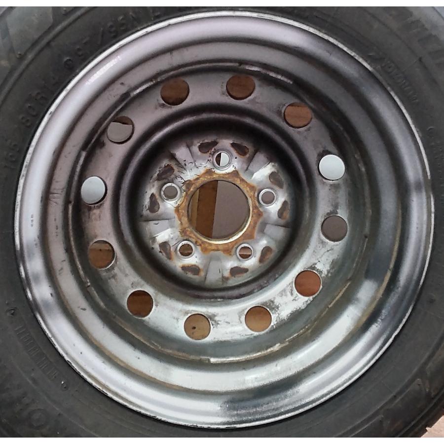 BluEarth ノーマル タイヤ スチール ホイール 1本 165/80R14 97/95N LT