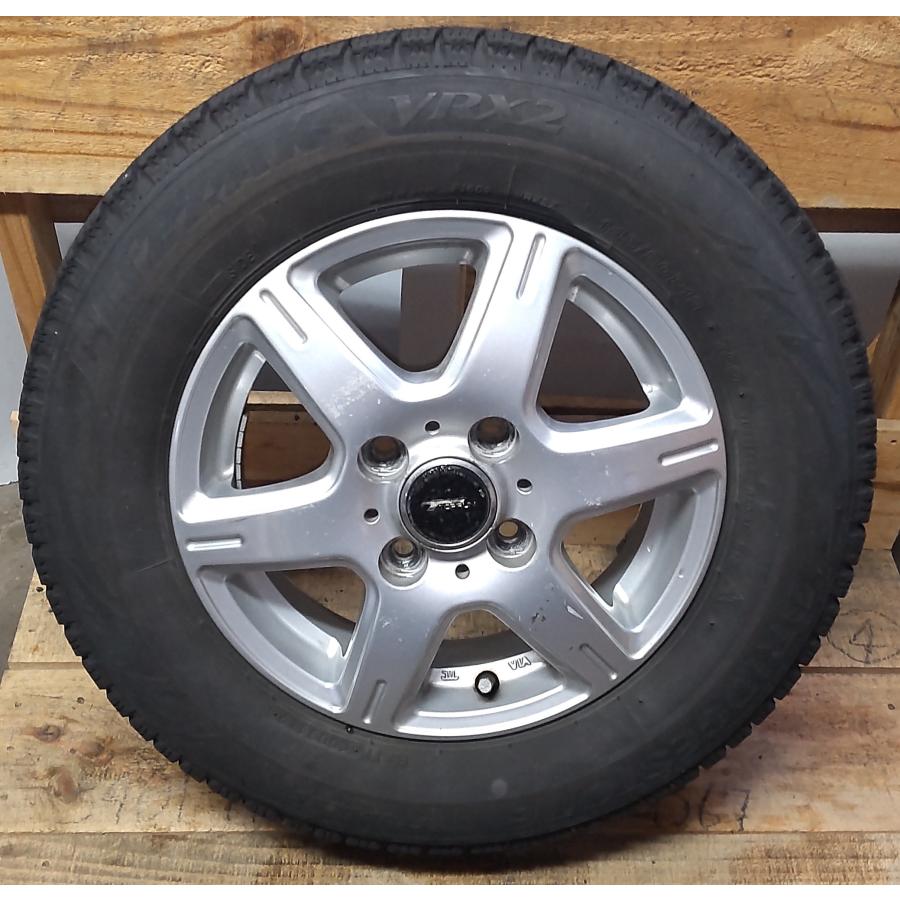 ブリザック VRX2 スタッドレス タイヤ アルミ ホイール 145/80R13 75Q