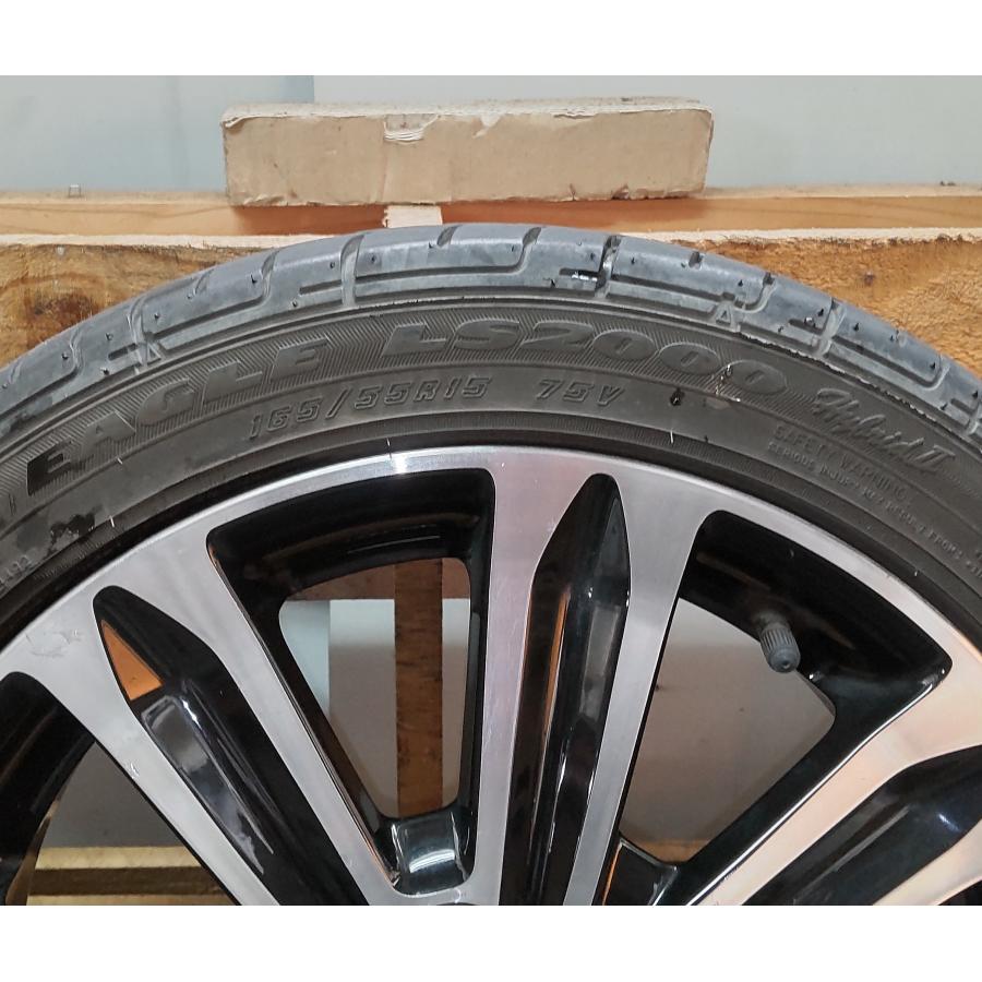 EAGLE LS ノーマル タイヤ アルミ ホイール 4本 165/55R15 75V 2019年 