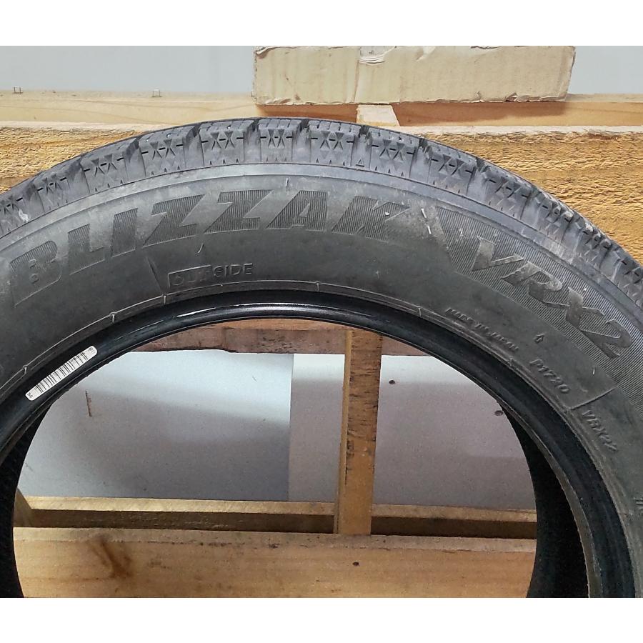 ブリザック VRX2 スタッドレス タイヤ 4本 2019年製 155/65R14 75Q 